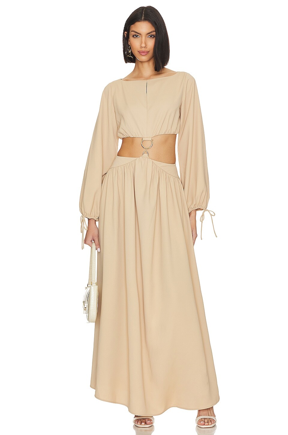 

Платье макси L'Academie Lalisa, цвет Taupe