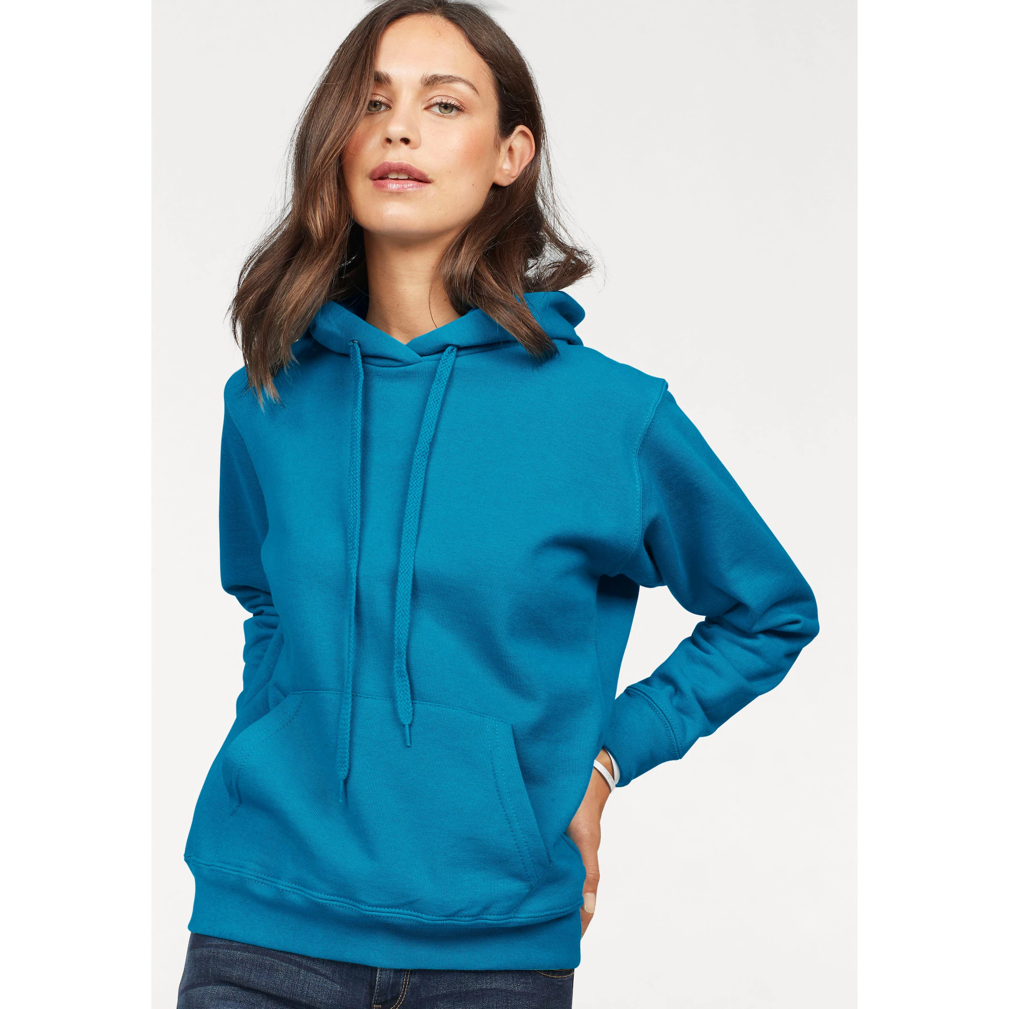 

Толстовка Fruit of the Loom "Классическая толстовка с капюшоном Lady-Fit", бирюзовый