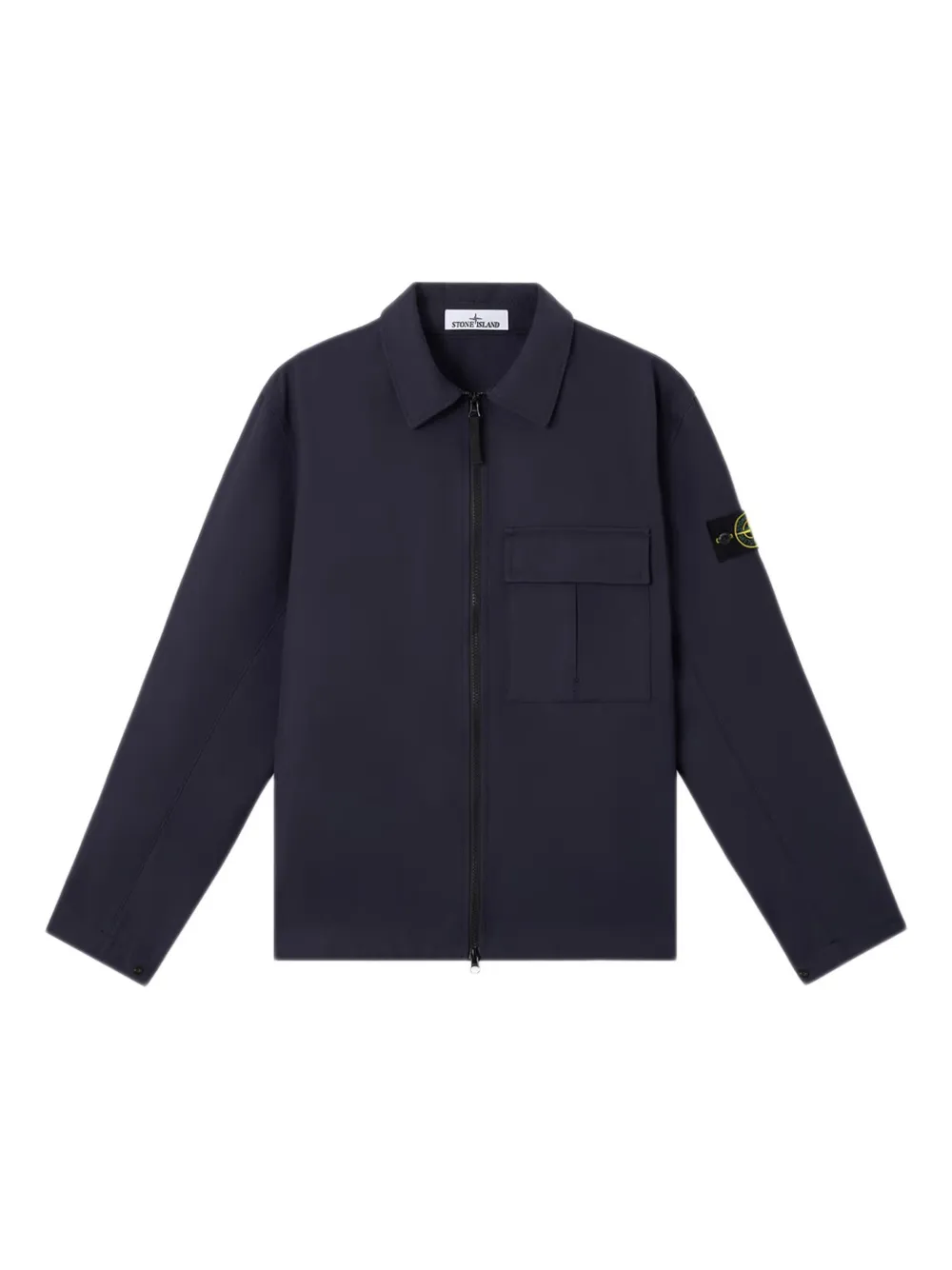 

Куртка с нашивкой Compass Stone Island, синий