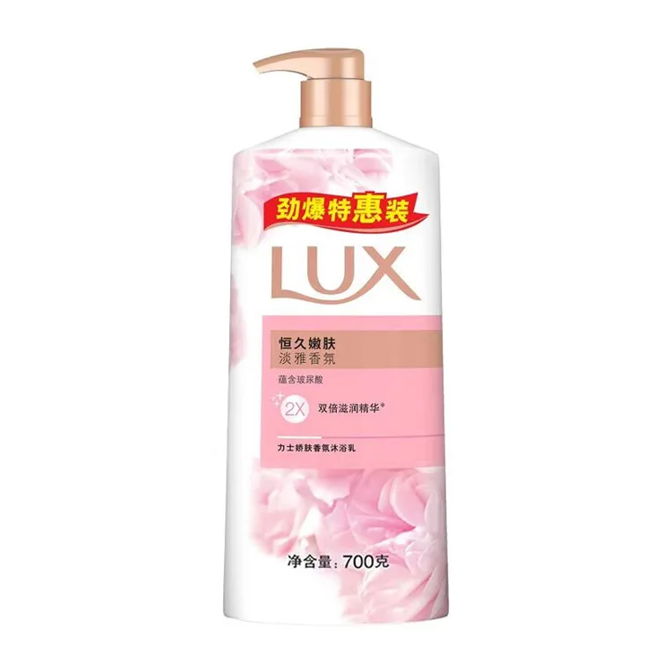 LUX Гель для душа Lotus Skin успокаивающий ароматный увлажняющий очищающий попурри 600г/720мл/720мл*2/1000г/1000г*2, Enduring Soft Skin 700g