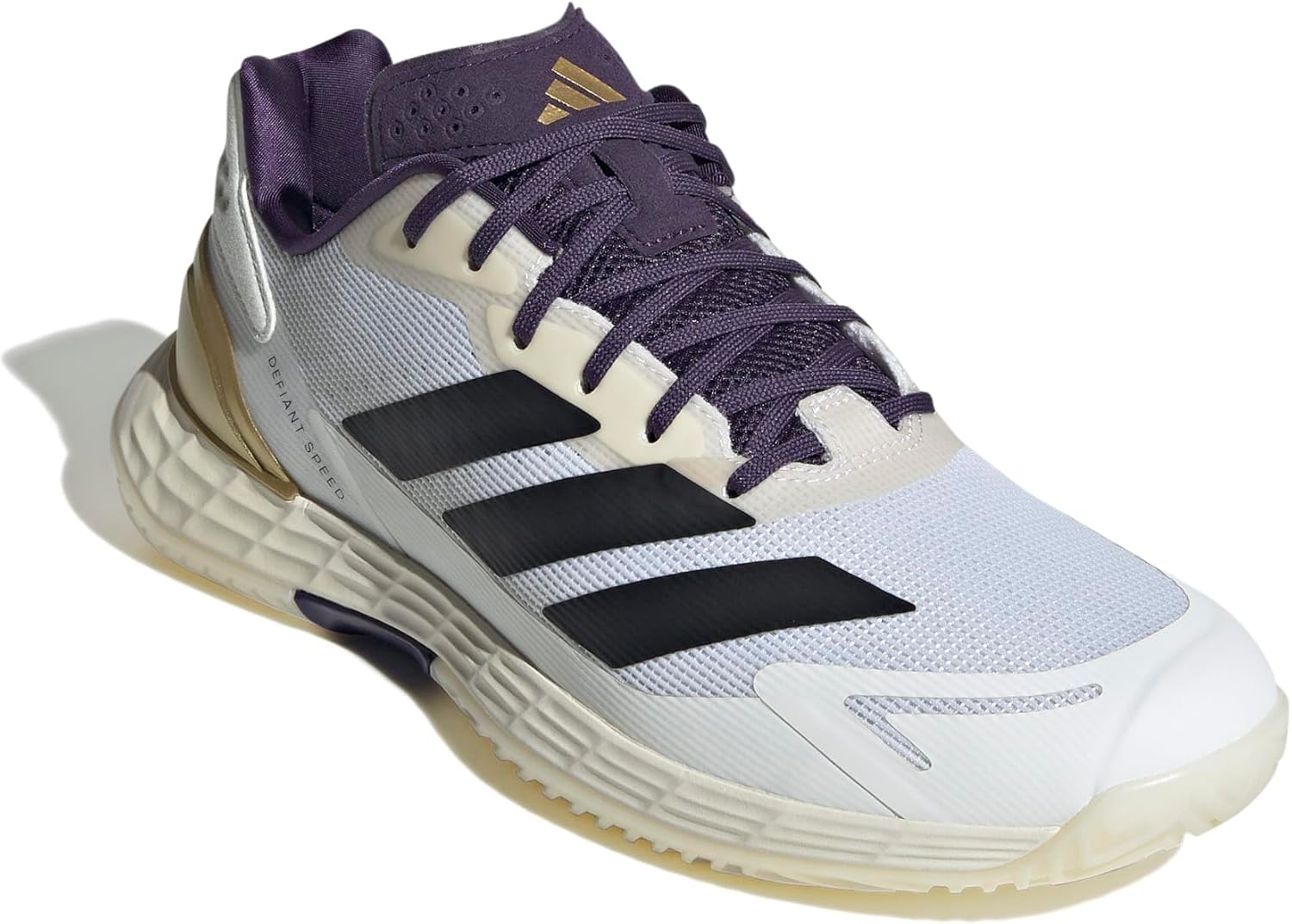 Мужские кроссовки Adidas Defiant Speed 2, белый/черный — фото 3