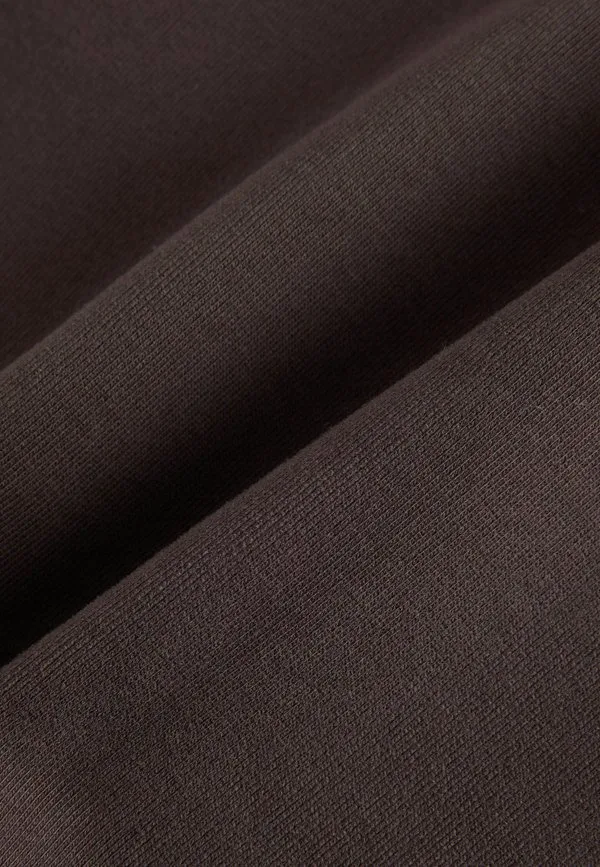 Укороченная толстовка с воротником и графическим принтом, прямого кроя. Next, Chocolate Brown — фото 3