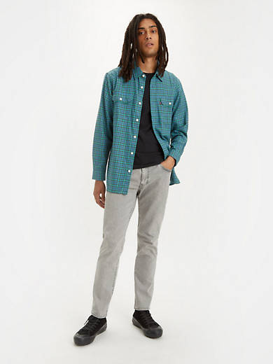 

511 Узкие мужские джинсы Levi's, цвет Positive Space - Grey - Stretch
