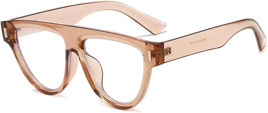 

Винтажные квадратные солнцезащитные очки для женщин, роскошные модные очки с защитой от УФ-излучения UV400, трендовые очки с линзами Ocean, панк-стиль для мужчин TVTBBVV, Brown