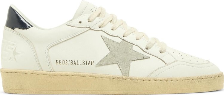 

Кроссовки Golden Goose Ball Star 'White Midnight Blue', кремовый, Серый, Кроссовки Golden Goose Ball Star 'White Midnight Blue', кремовый