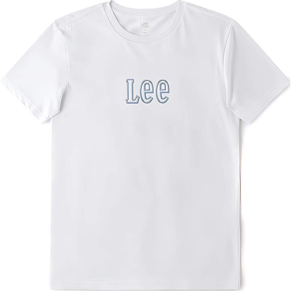 

Lee Футболка мужская белая, Белый, Lee Футболка мужская белая