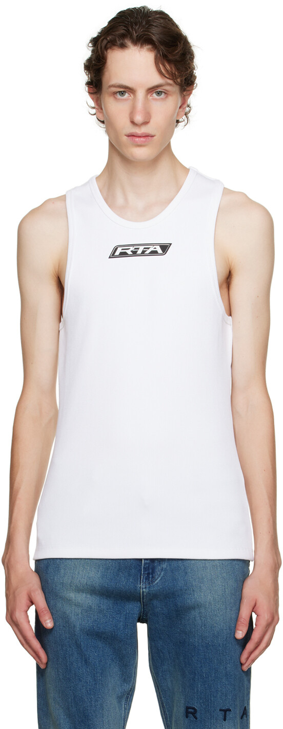 

Белая майка RTA Racerback