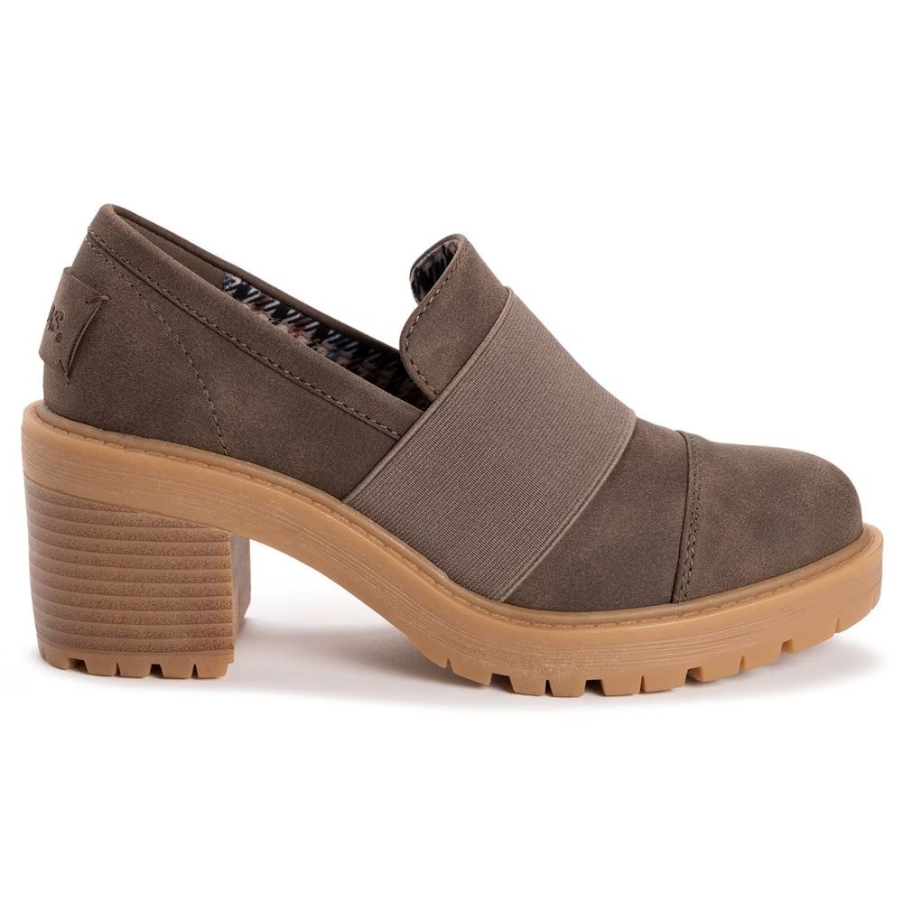 Туфли-лоферы на каблуке Lucy Lettie от Muk Luks, dark brown — фото 2