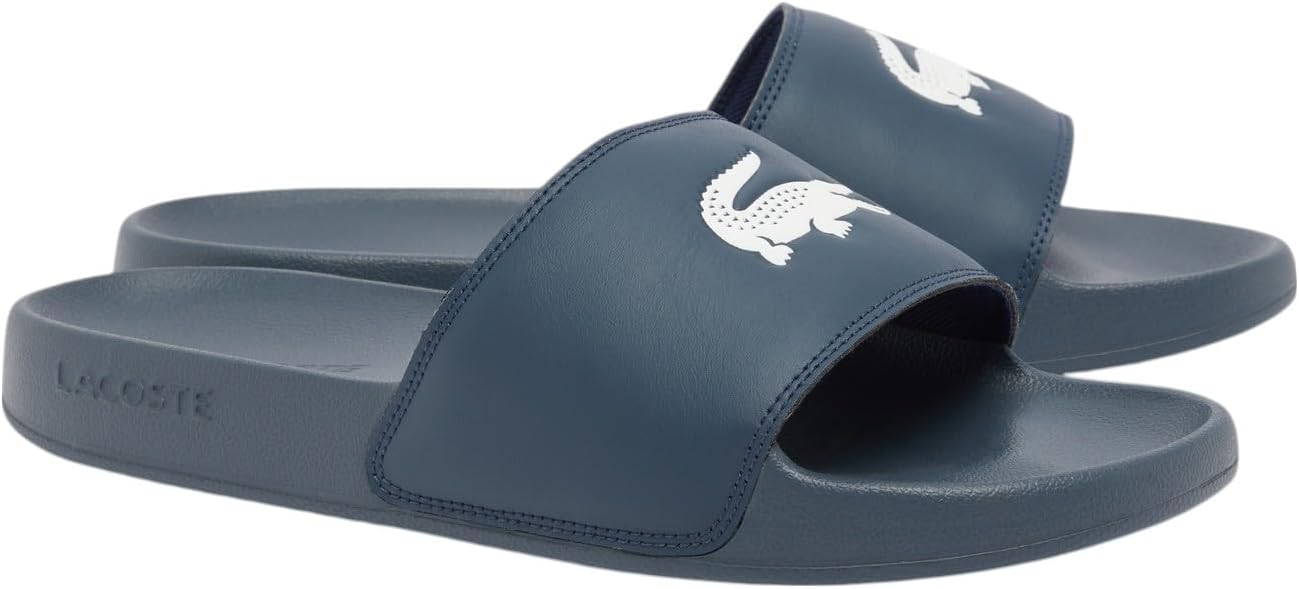 

Lacoste мужские сандалии Serve Slide 2.0, Navy & White Croc