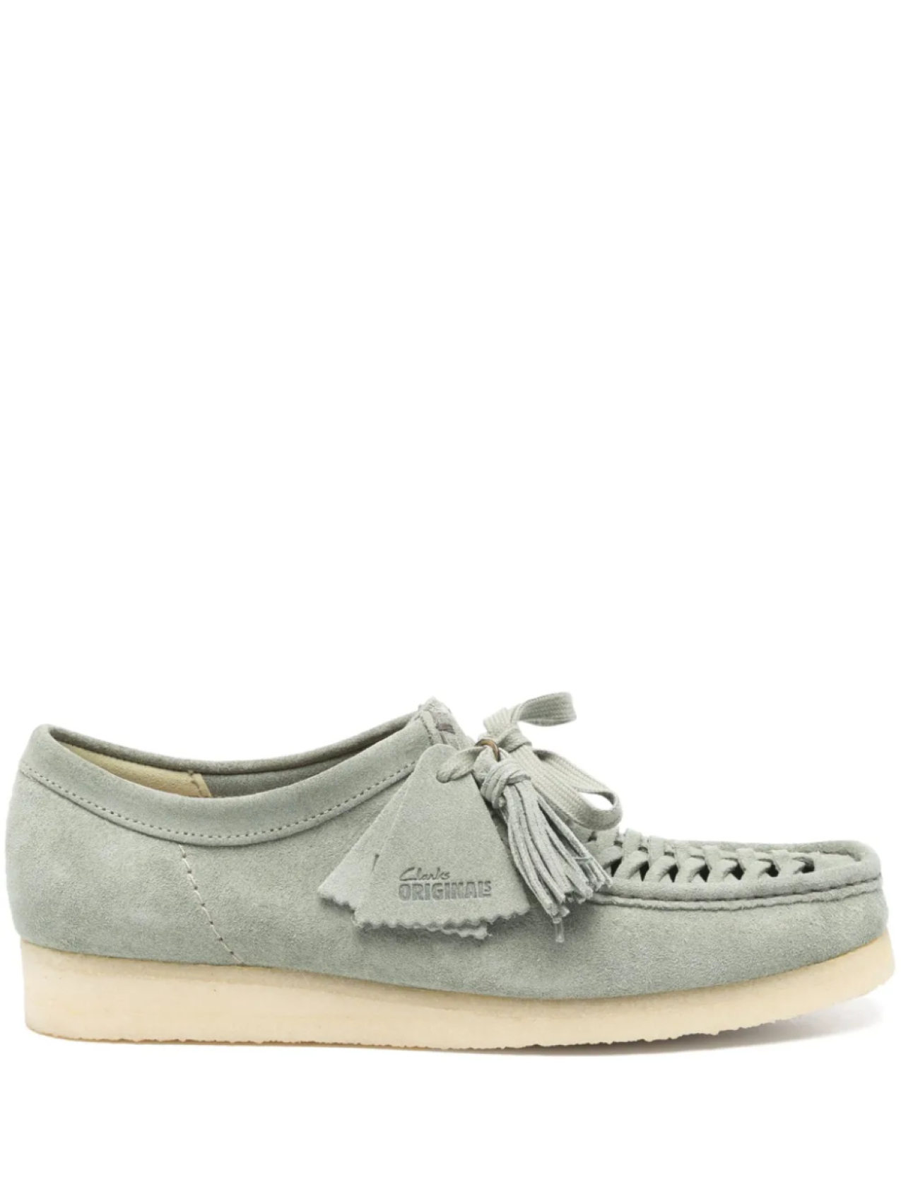 

Кроссовки Wallabee Clarks Originals, зеленый