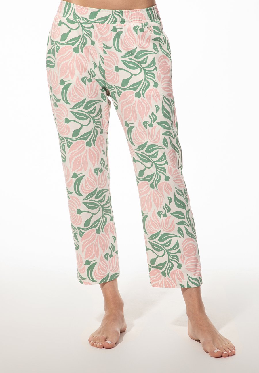 

Пижамные брюки Short Stories SCHLAF 7/8 FLORALER PRINT, Grün/Green