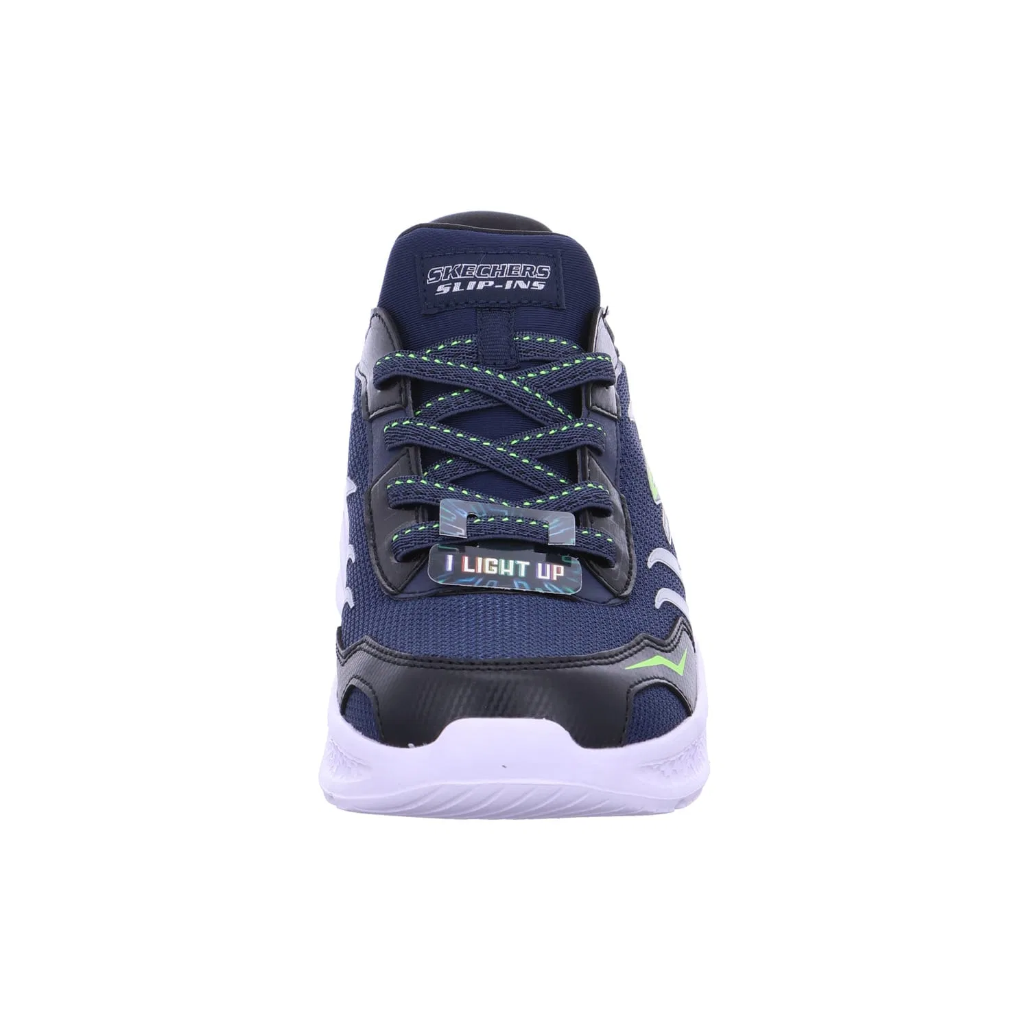 Сникерсы с подсветкой Skechers, синий — фото 4