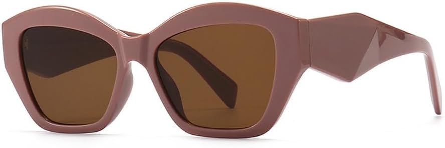 

Модные солнцезащитные очки «кошачий глаз» класса люкс для женщин и мужчин, ретро-очки для активного отдыха, трендовые солнцезащитные очки с защитой от УФ-излучения UV400 TKKTLLT, Purple