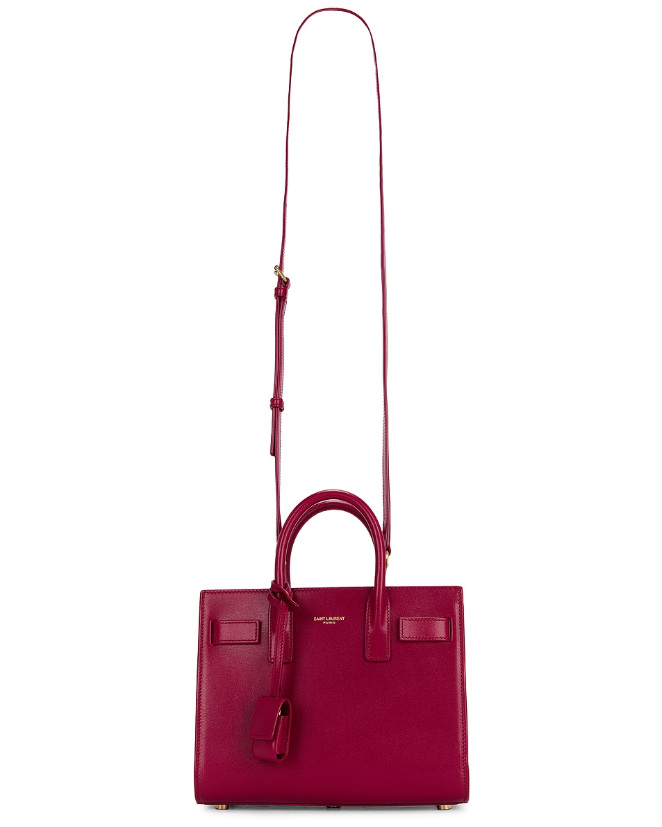 

Сумка Nano Sac De Jour Saint Laurent, Cherry Jam