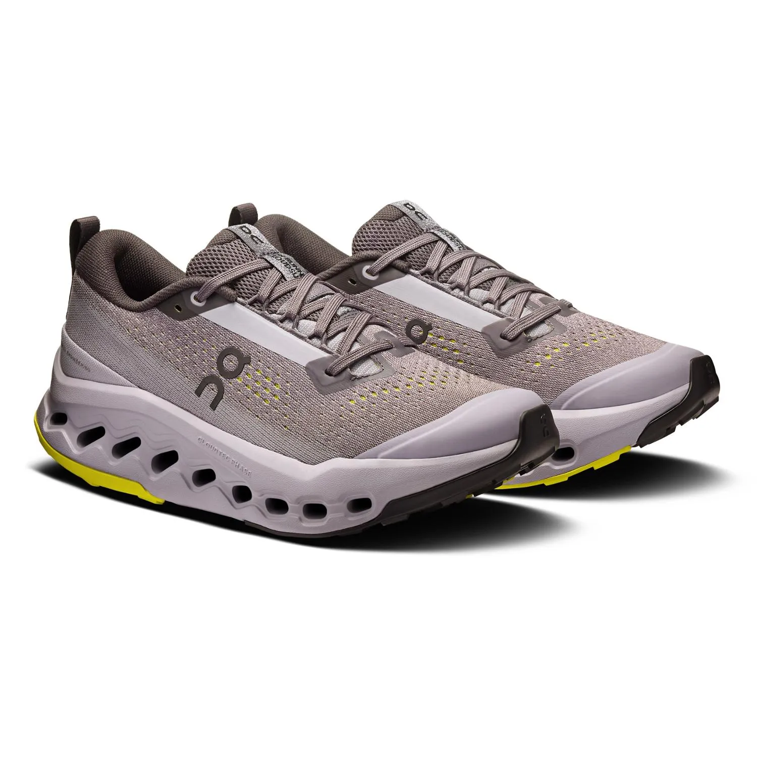 Женские трейловые беговые кроссовки Cloudsurfer Trail 2 On, Iron/Lilac — фото 3