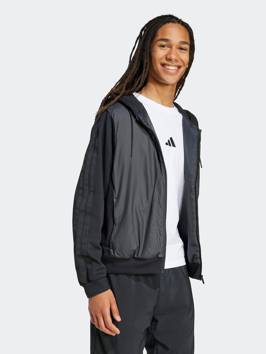 Спортивная куртка ADIDAS SPORTSWEAR Ess, черный — фото 2
