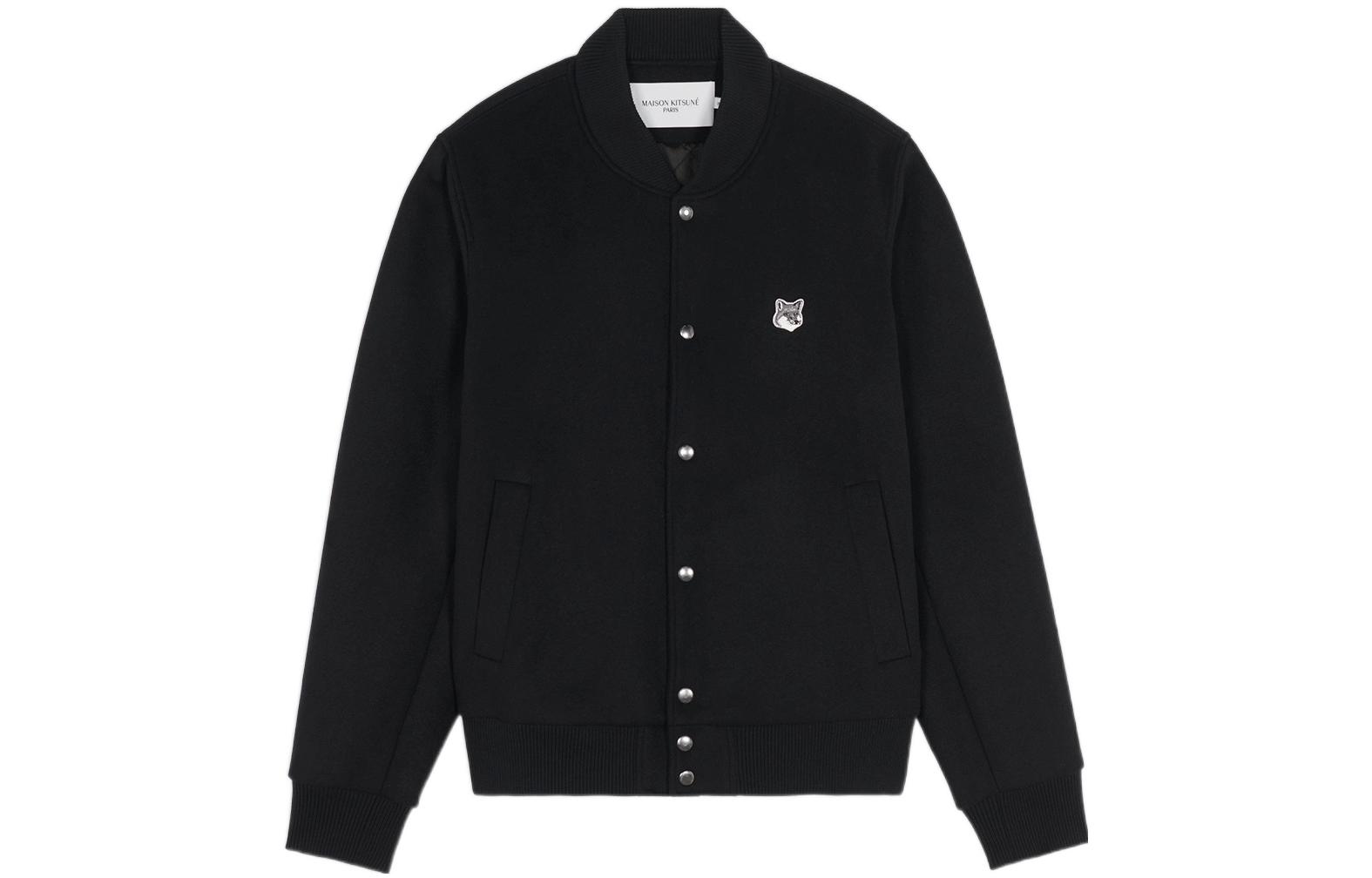 

Maison Kitsune Куртка унисекс черная, Black