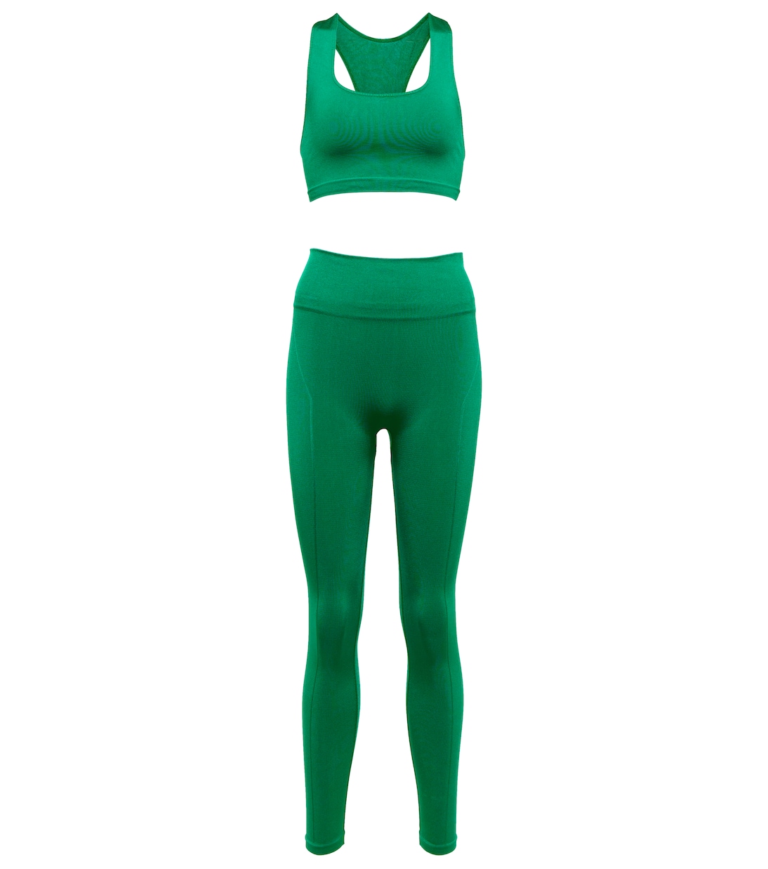 

Комплект бюстгальтера Elated и леггинсов Abundant Prism², Jade Green