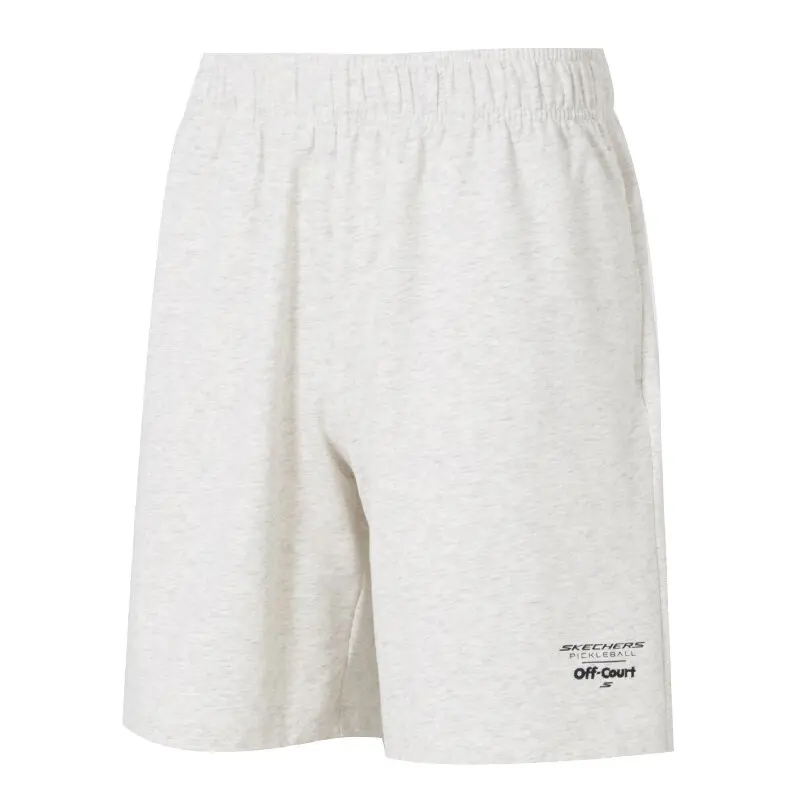 

Комфортные спортивные шорты Casual серии мужские Light Heather 0248 Skechers, светло-серый