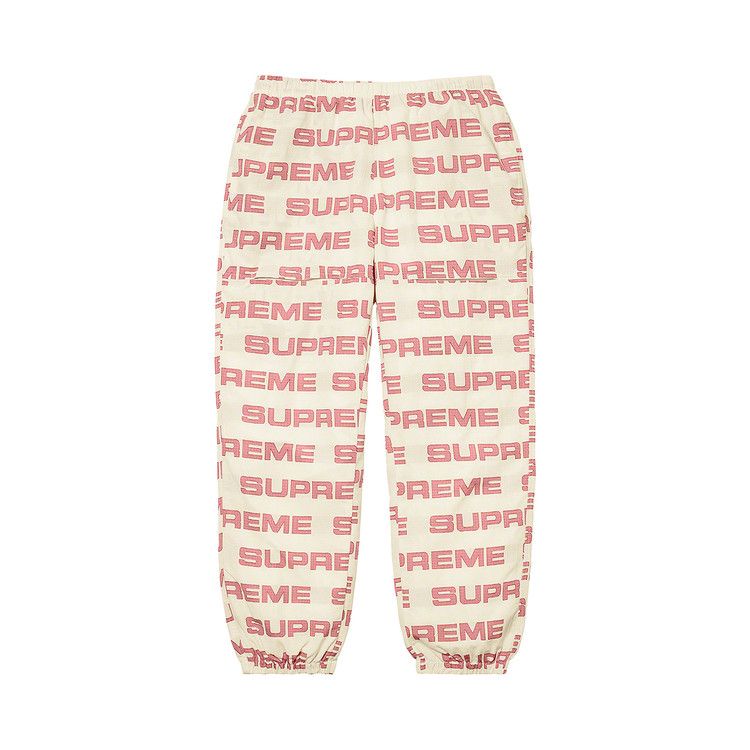 

Брюки Supreme Logo Ripstop Track Pant, Natural