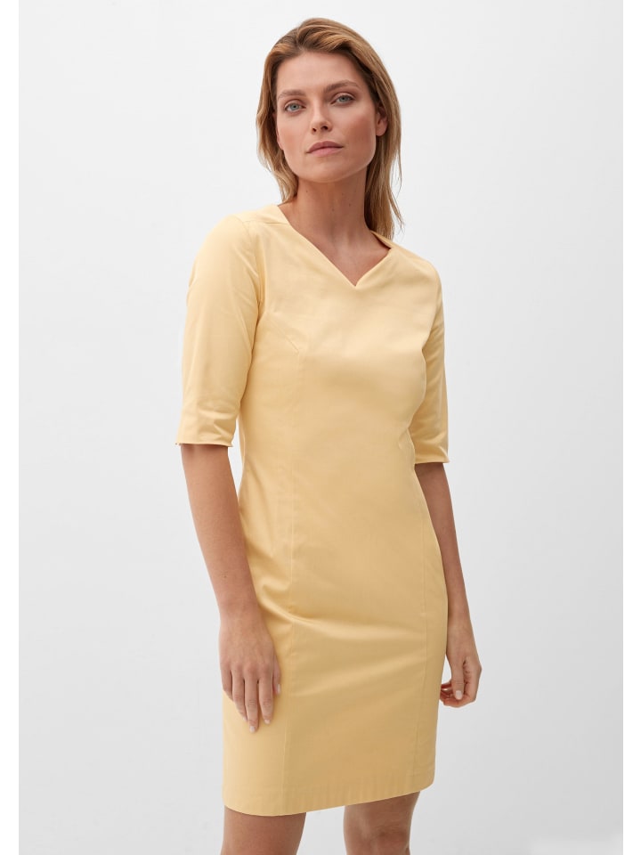 

Короткое платье s.Oliver BLACK LABEL, желтый