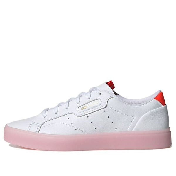 Кроссовки (WMNS) adidas Originals Sleek 'White Pink', белый