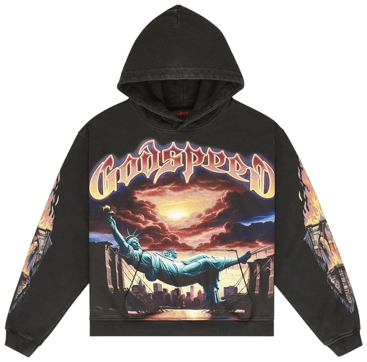 

Худи Godspeed Burnt Bridges, черный
