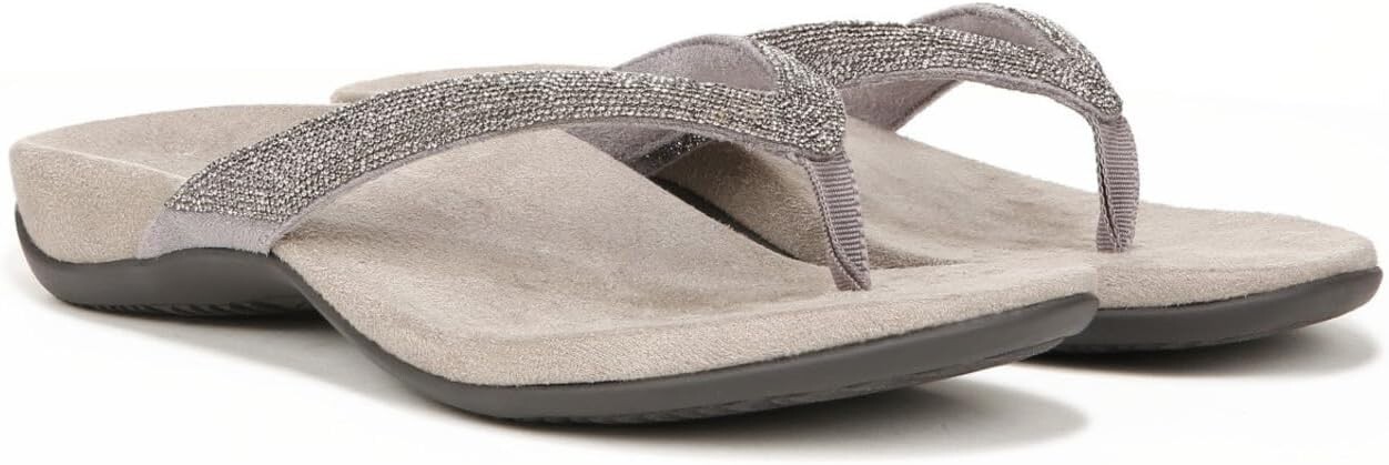 

Сандалии на плоской подошве Dillon Shine VIONIC, цвет Stormy Rhinestone, Серый, Сандалии на плоской подошве Dillon Shine VIONIC, цвет Stormy Rhinestone
