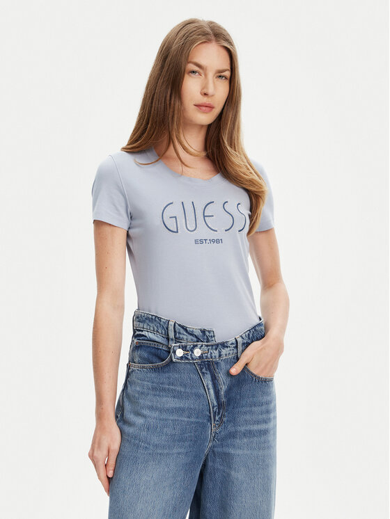 

Футболка обычного кроя W5YI05 J1314 Guess, синий