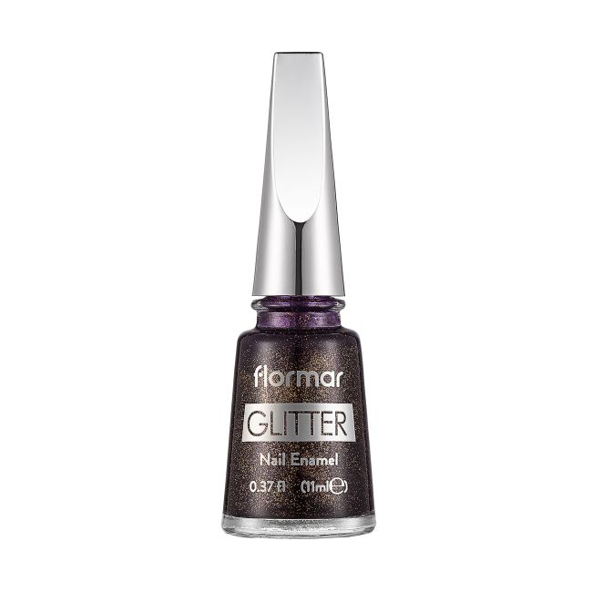 

Блестящий лак для ногтей Flormar, цвет 44 purple glare, 11 мл