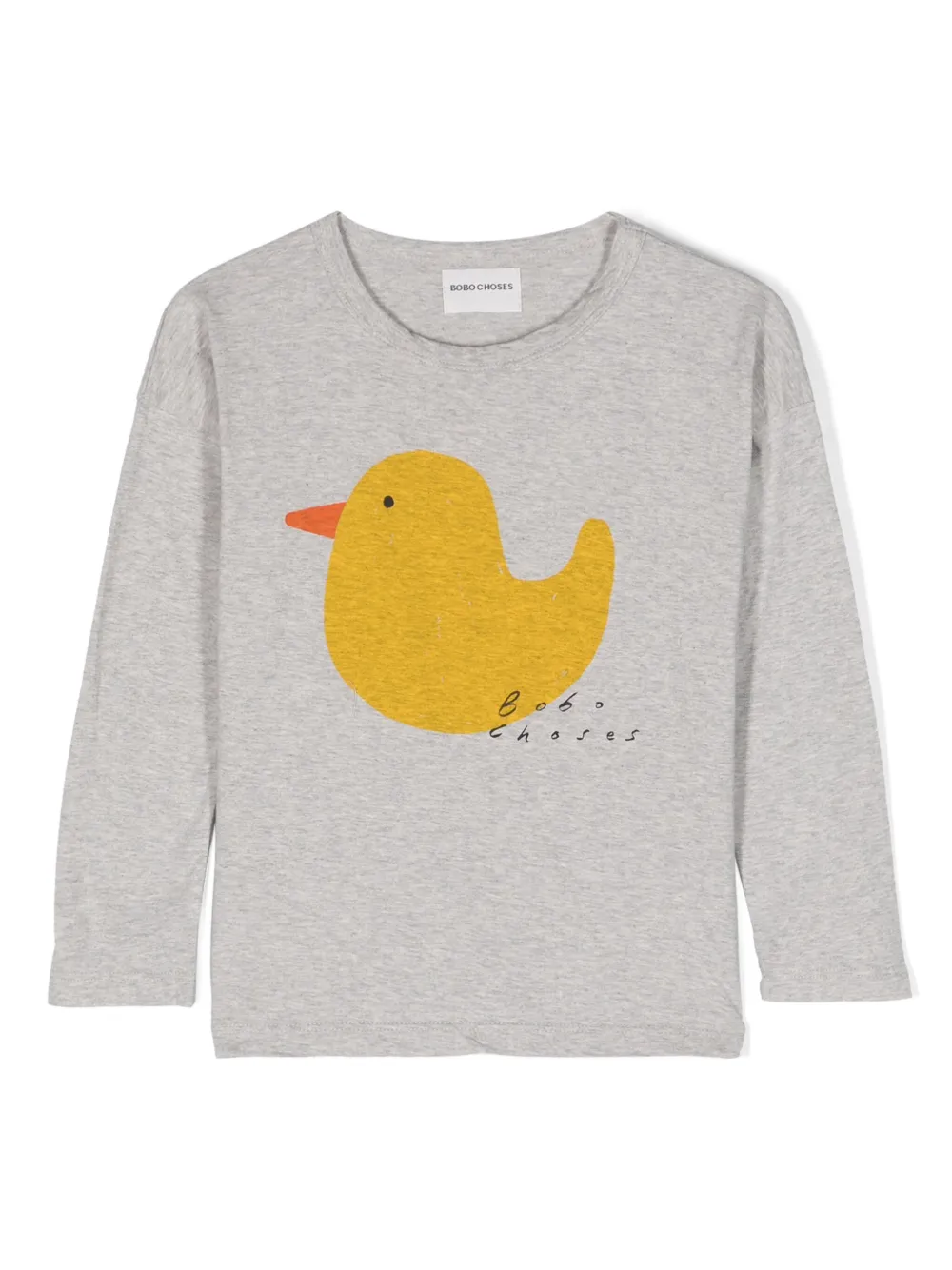 

Футболка Rubber Duck с длинными рукавами BOBO CHOSES, серый