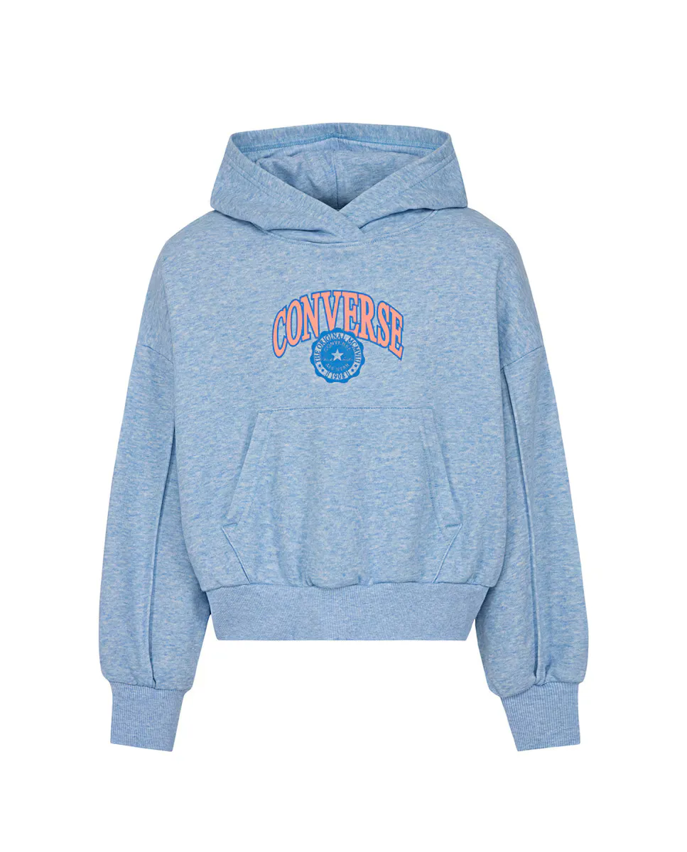 

Толстовка с капюшоном Converse Varsity Pintuck, розовый