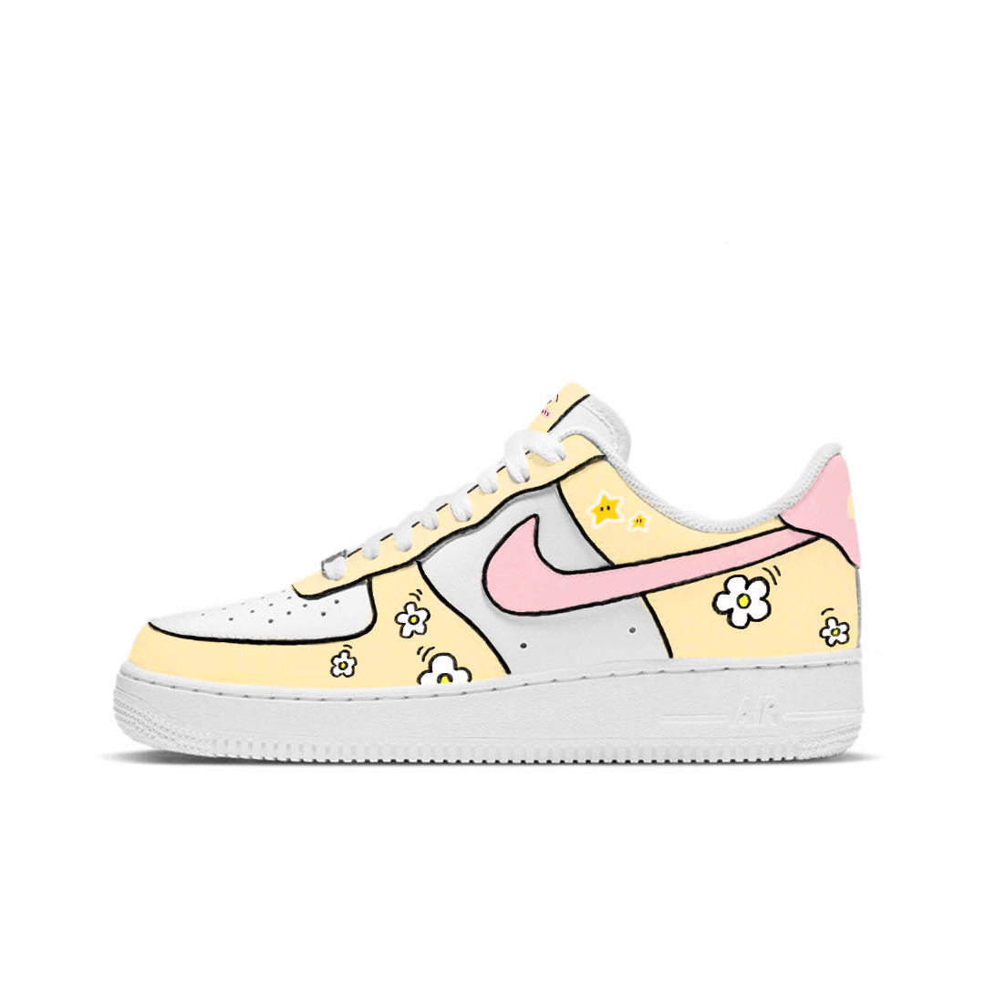 

Женские кроссовки для скейтбординга Nike Air Force 1, Yellow