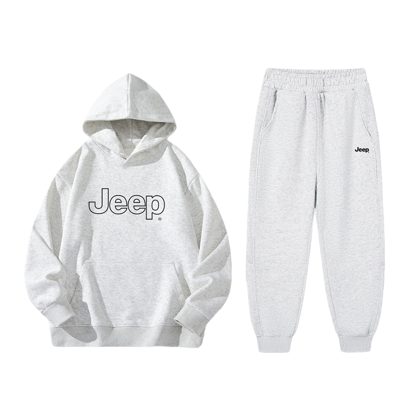 Повседневный спортивный костюм для подростков Jeep, комплект (Хаки) — фото 3