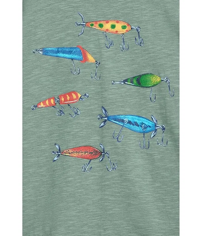 Футболка детская с принтом Graphic Tee Hatley Kids, Chinois Green — фото 3