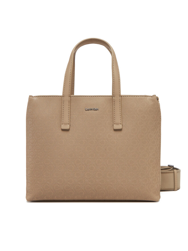 

Сумочка Ck Must Small Tote_Mono K60K613023 Calvin Klein, коричневый