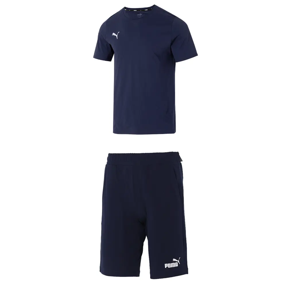 

Повседневный спортивный мужской комплект синего цвета Puma, синий