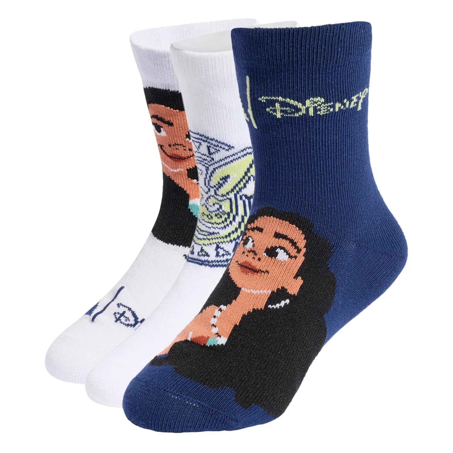Носки Adidas Sportswear Disney темно-синего, светло-фиолетового и белого цветов
