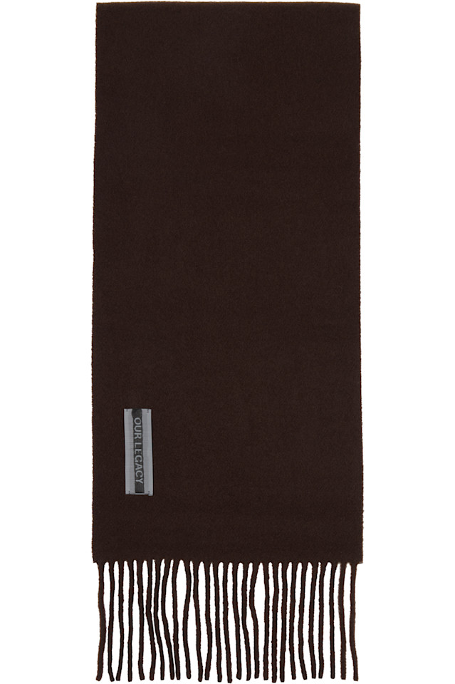 

Our Legacy Коричневый шарф поместья