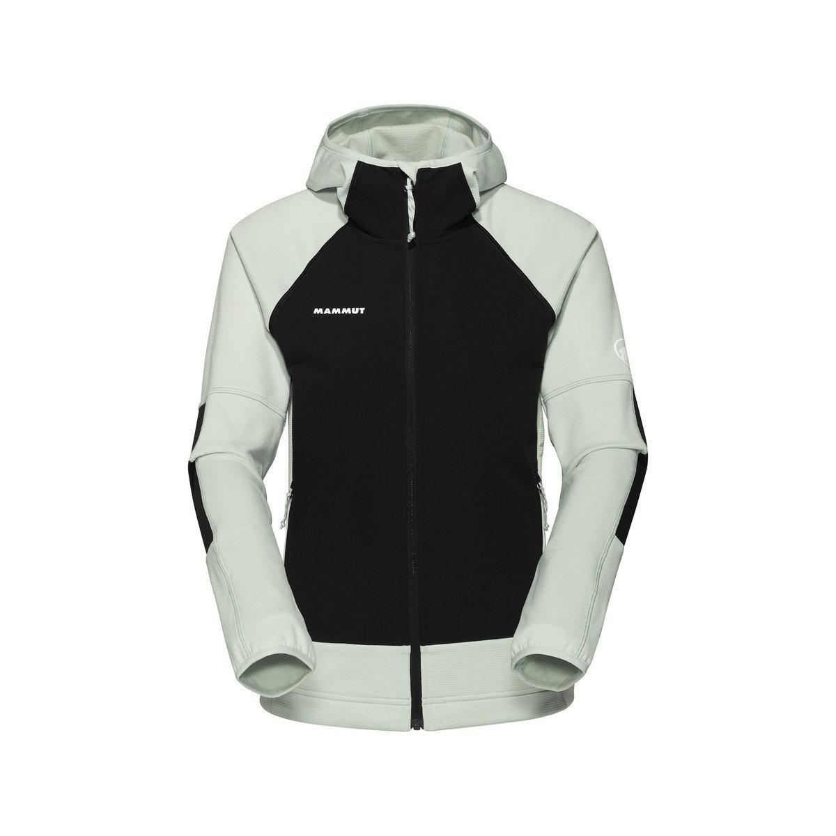 

Куртка Massone с капюшоном для женщин MAMMUT, серебро черный mixed color
