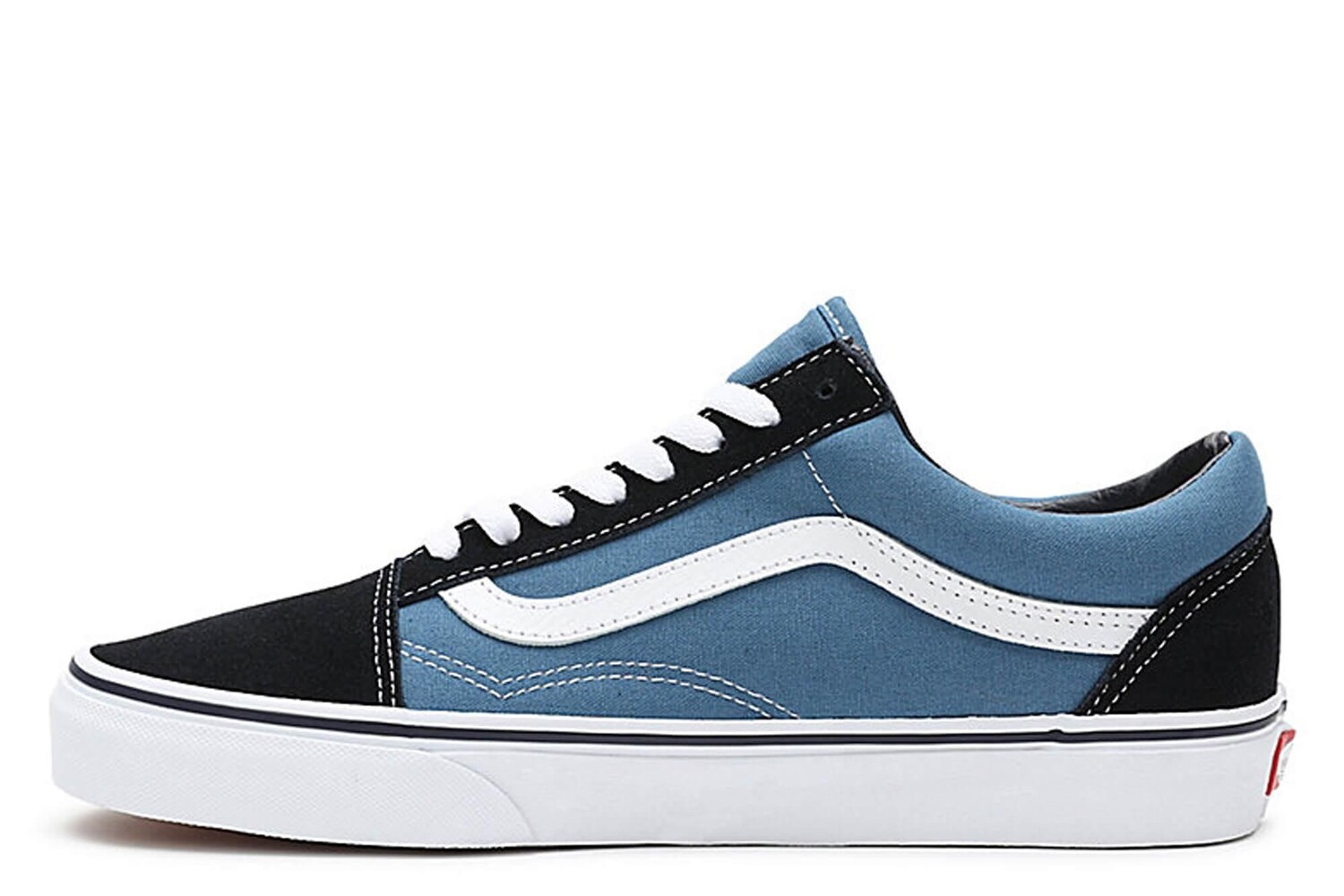 Ua кроссовки старой школы Vans, синий — фото 4