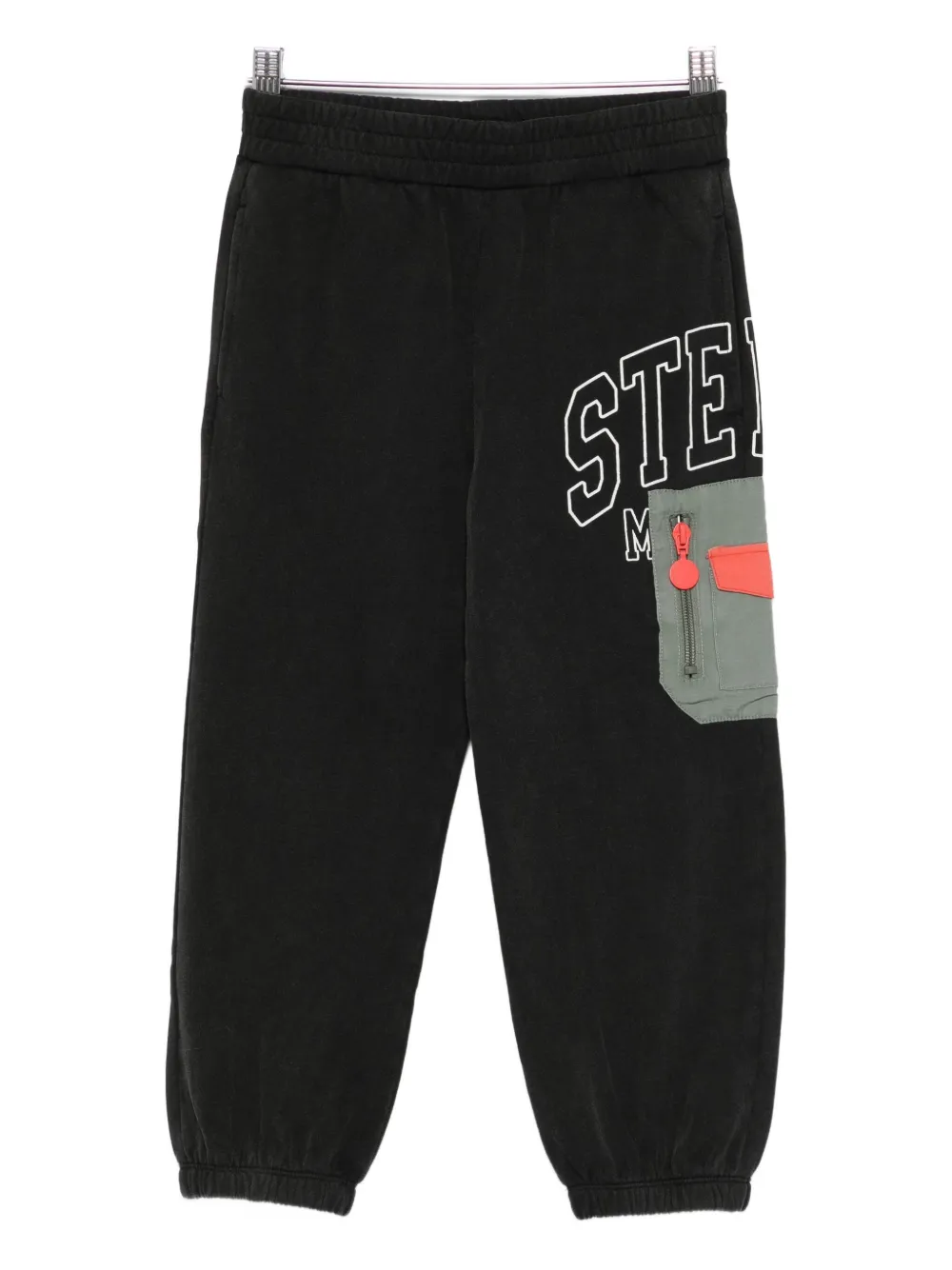 

Брюки с логотипом Stella McCartney Kids, черный