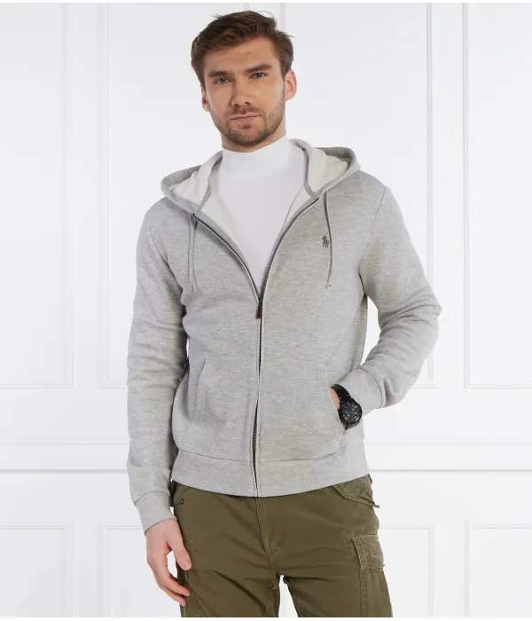 Толстовка Classic fit Polo Ralph Lauren, серый — фото 3