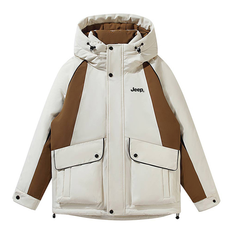 

Пуховик Unisex Jeep, Овсяный