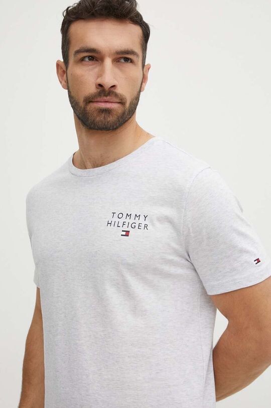 

Хлопковая футболка для отдыха Tommy Hilfiger, серый