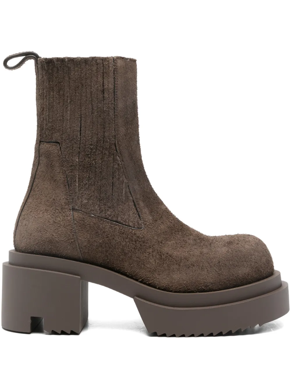 Ботинки beatle bogun на платформе Rick Owens, коричневый