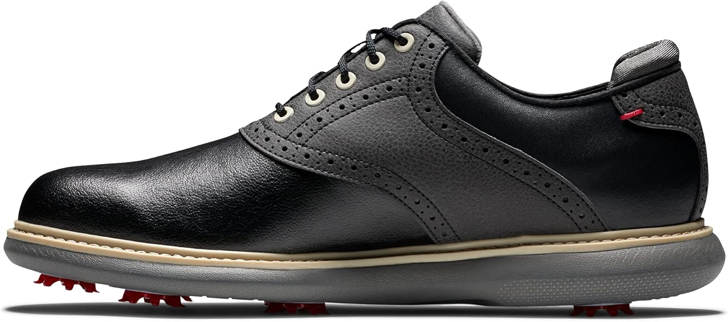Мужские гольф-туфли FootJoy Traditions, черный — фото 3