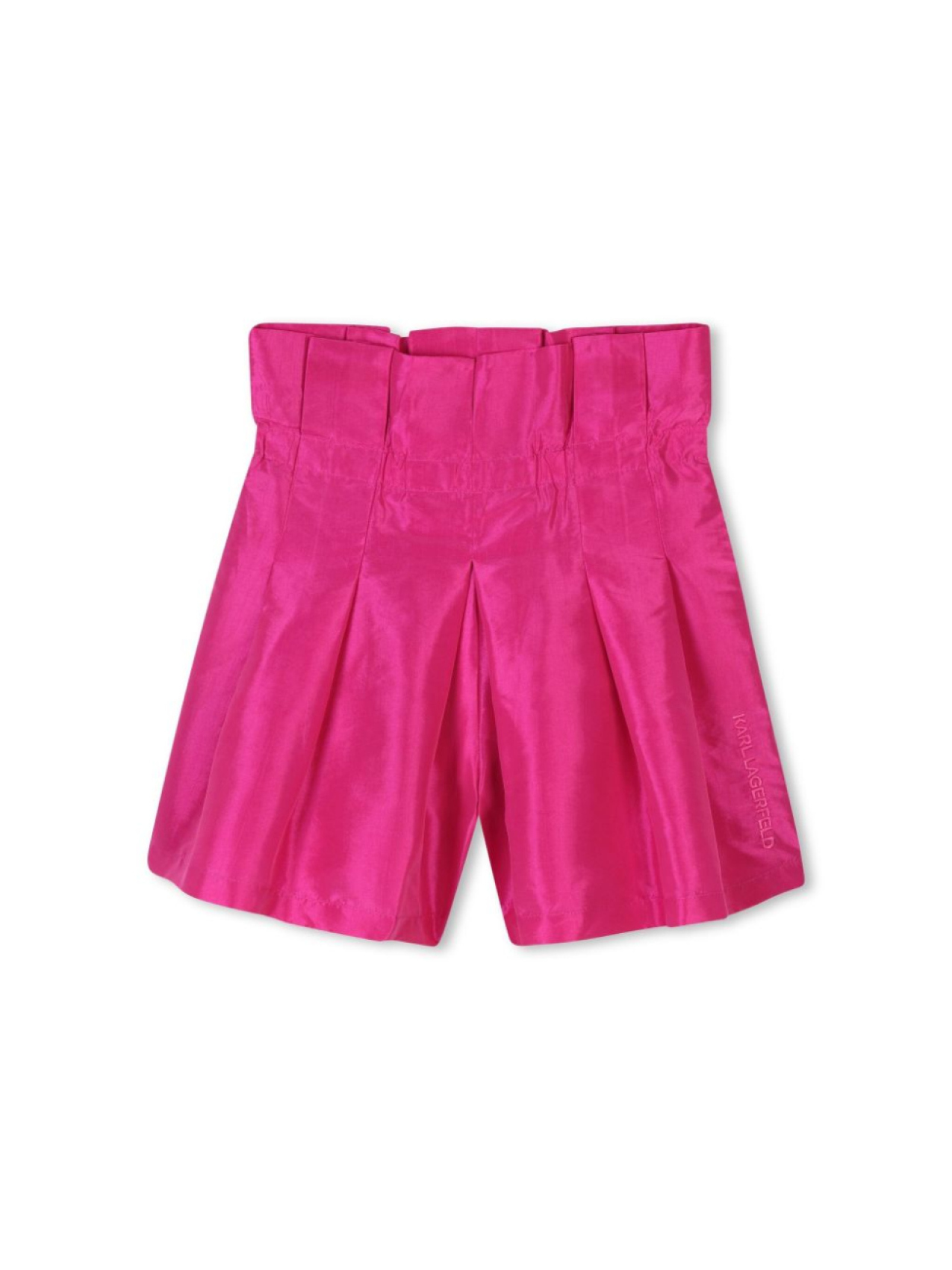

Karl Lagerfeld Kids шорты со складками, розовый