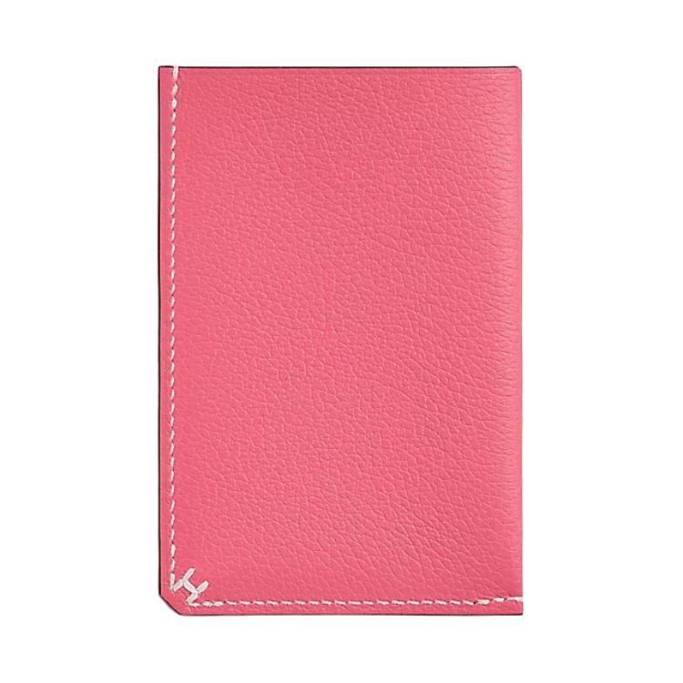 

H Sellier Кардхолдер из кожи Evercolor Женский 8W Розовый Азалия Новый Помадный Порошок HERMES