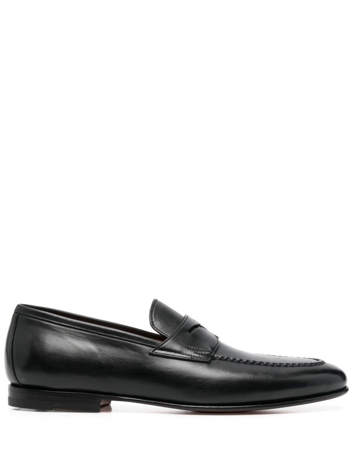 

Santoni пенни-лоферы, черный